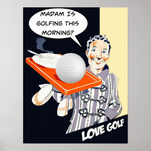 Madame é Poster de Golfe