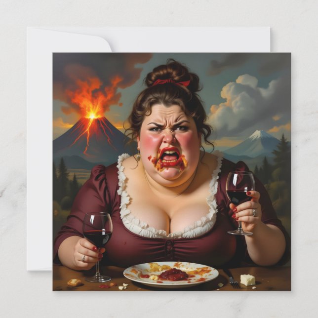 “Madame Lava-Cake”- She Blows At A Moments Notice (Frente)