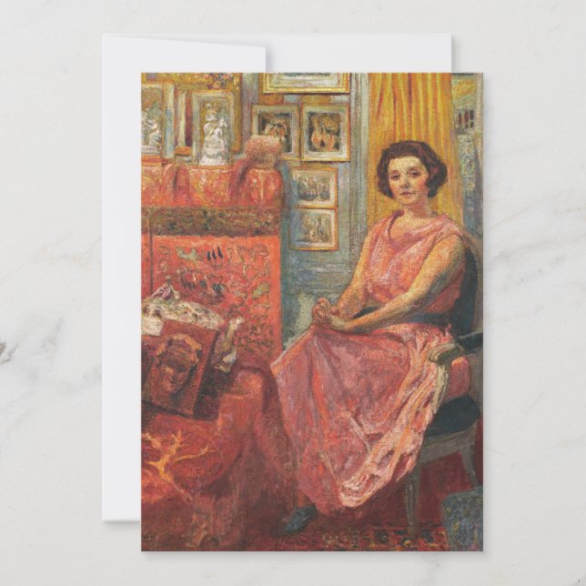 Madame Reine Bénard | Édouard Vuillard (Frente)