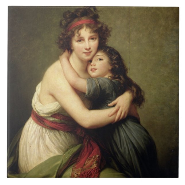 Madame Vigee-Lebrun e sua filha (Frente)