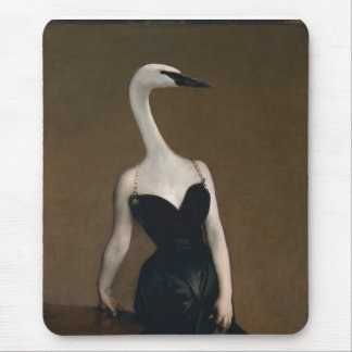 Madame X tem um Mousepad de Pescoço Swanlike