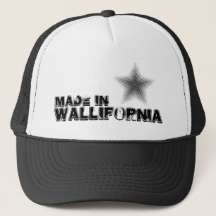 Made dentro Wallifornia Boné de Camionista