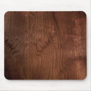 Madeira compensada escura Mousepad da noz