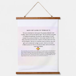 Madeira derrubada tapeçaria de parede; filho de De