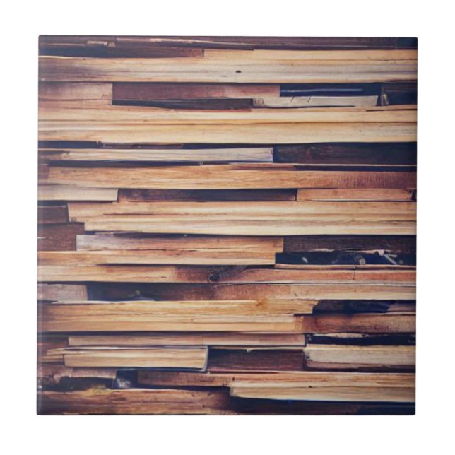 Madeira design marrom (Frente)