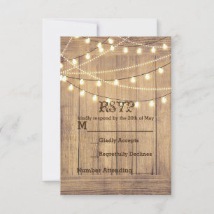 Madeira do país rústico & cartão ocidentais das