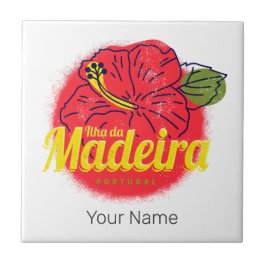 Madeira Hibiscus Fllower Island Portugal Souvenir