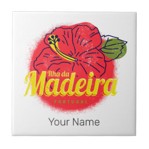 Madeira Hibiscus Fllower Island Portugal Souvenir