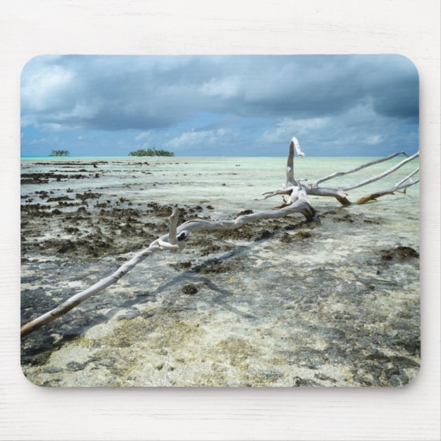 Madeira inoperante no mousepad pacífico (Frente)