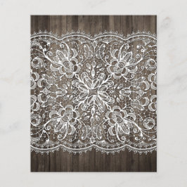 Madeira russa e papel de sapata de rendas