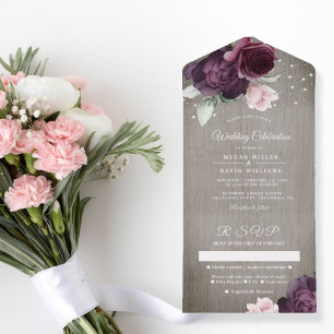 Madeira russa   Floral String Lights Wedding