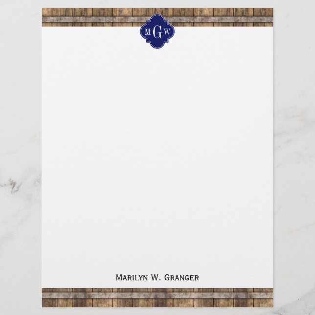 Madeira russa Marinho de Banda de metal Quatrefoil (Frente)