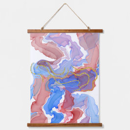 Madeira Única Tapeçaria Parede Queimada