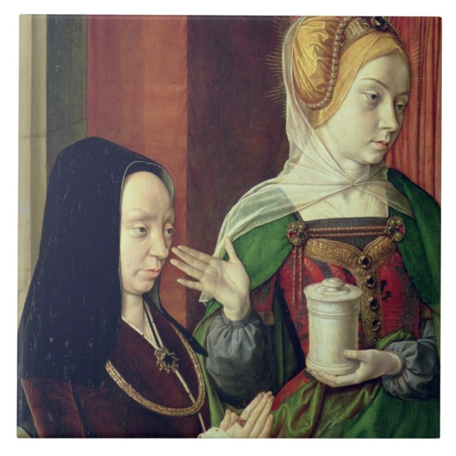 Madeleine de Bourgogne apresentou por St Mary (Frente)