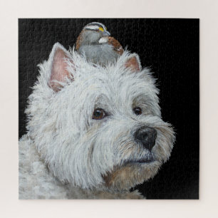 Madeline the Westie quebra-cabeça