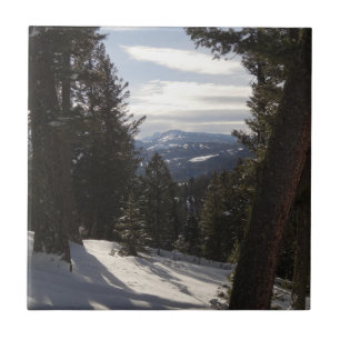 Madison Mountain em inverno em Montana