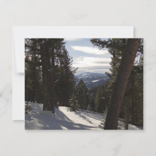 Madison Mountain em inverno em Montana