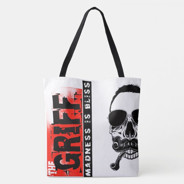 Madness Tote Bag (Verso)