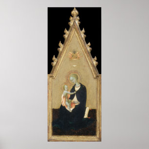 Madona da Humildade - Poster de Belas Artes Sasset