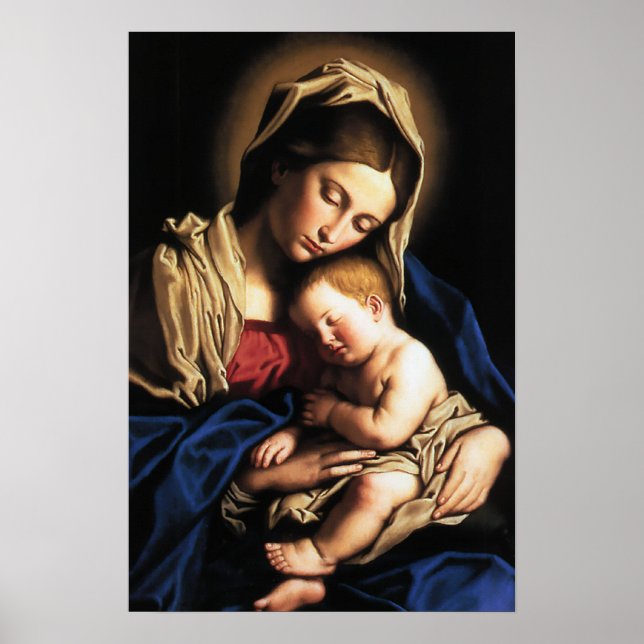 Madonna and Child poster (Frente)