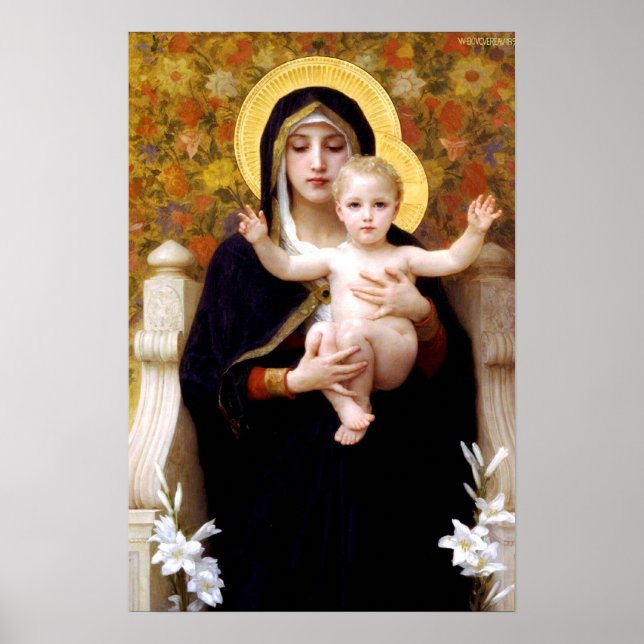 Madonna and Child poster (Frente)
