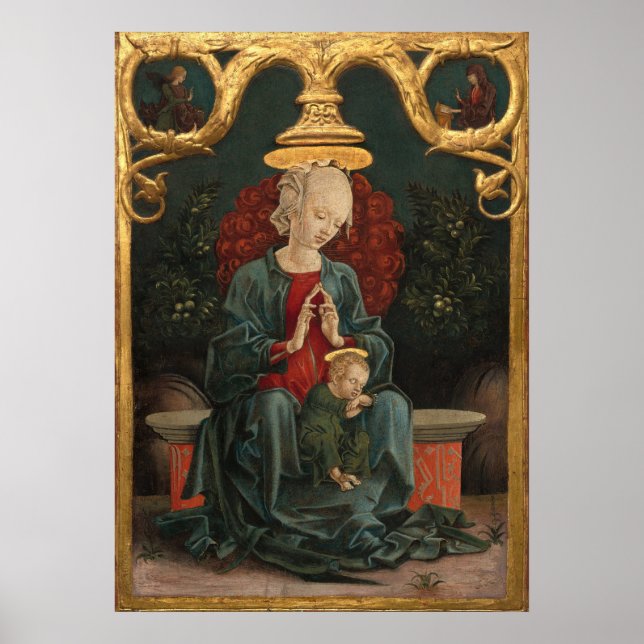 Madonna & Child - Cosmè Tura Fine Art Poster (Frente)