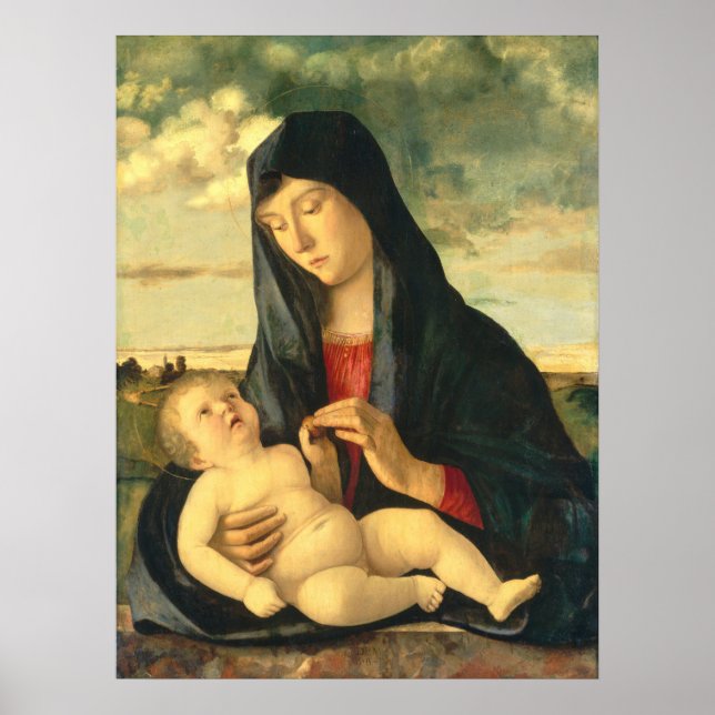 Madonna & Child - Giovanni Bellini - Poster de Bel (Frente)