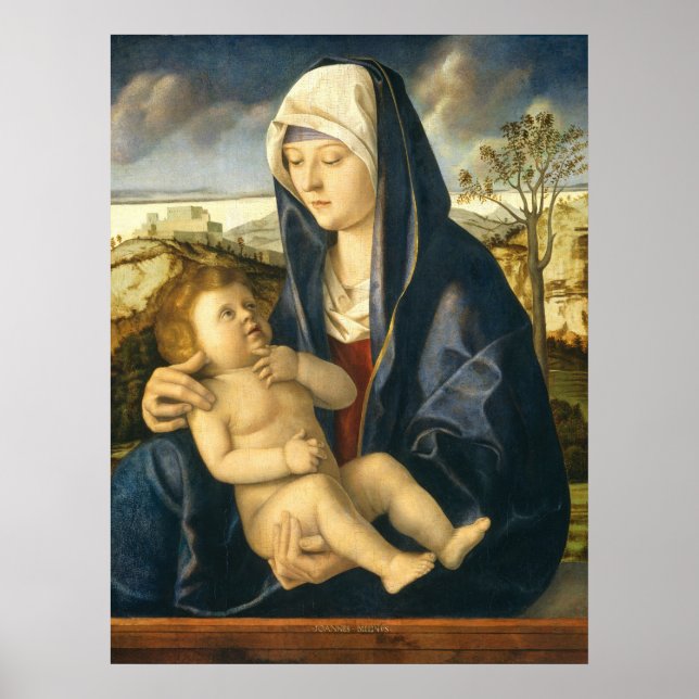 Madonna & Child - Giovanni Bellini - Poster de Bel (Frente)