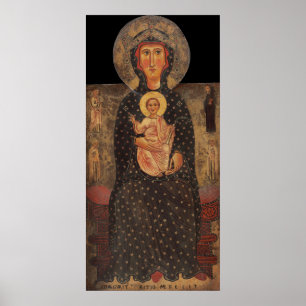 Madonna & Child - Poster de Belas Artes M. d'Arezz