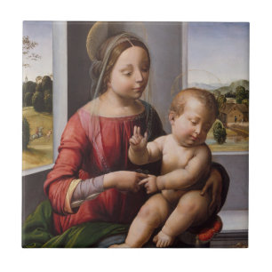 Madonna & criança com John The Baptist
