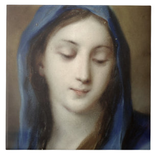 Madonna da capela (pastel no papel)