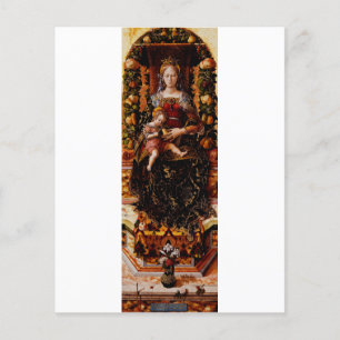 Madonna della Candeletta por Carlo Crivelli