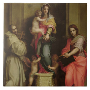 Madonna dos Harpies, 1517 (óleo no painel)
