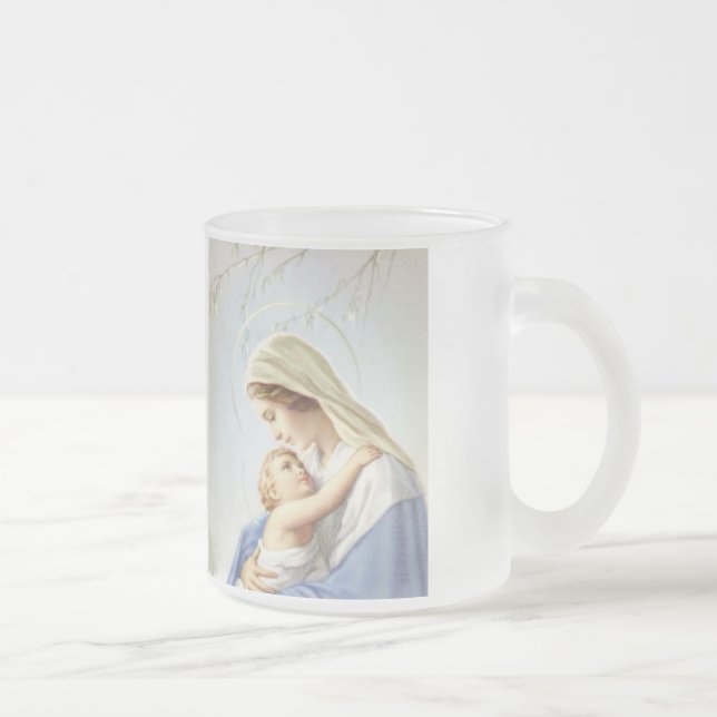 Madonna e copo da caneca da criança (Direita)