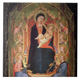 Madonna e criança, 1347