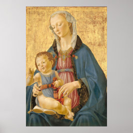 Madonna e Criança - D. Ghirlandaio Fine Art Poster