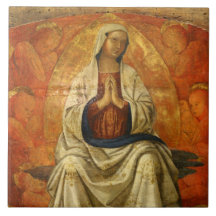 Madonna em Gloria (Virgem Maria Enthroned)