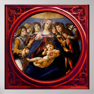 Madonna of the Pomegranate Poster