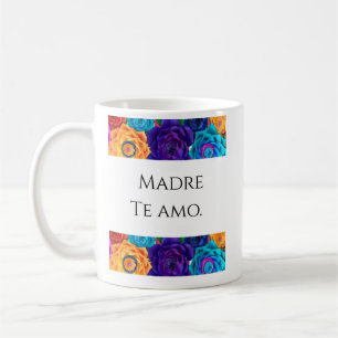 Madre Eu Te Amo - Xícara de Café Moderna para o Di