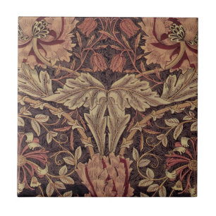 Madressilva por William Morris, Arte de Flores de