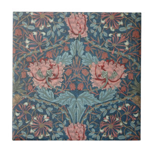 Madressilva por William Morris, Arte de Flores Vin