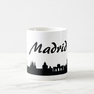 Madrid, caneca do presente do marco da espanha