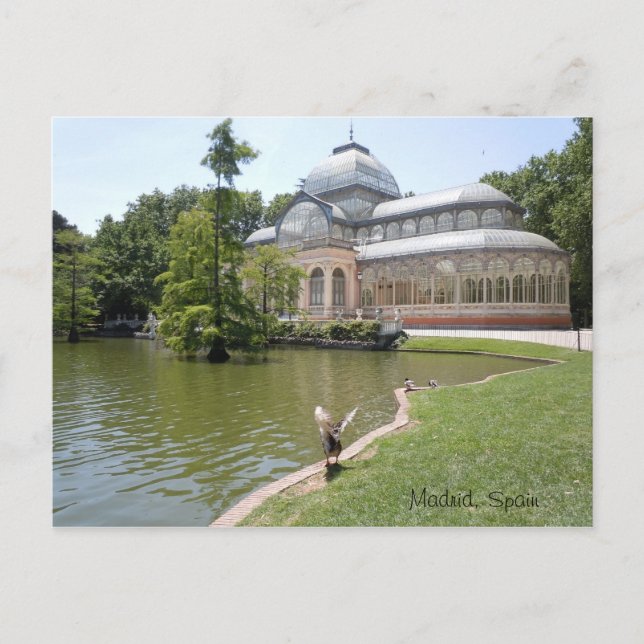 Madrid, Espanha - Cartão postal (Frente)