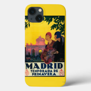 Madrid no poster do promocional do viagem da