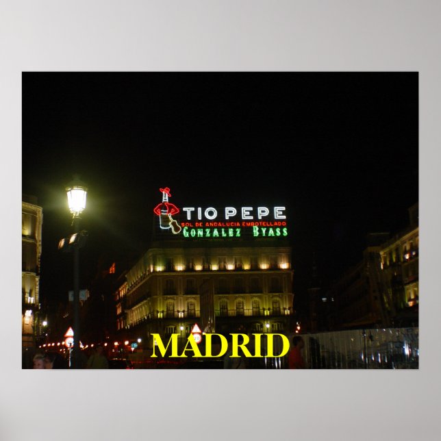 Madrid-Spain Poster (Frente)