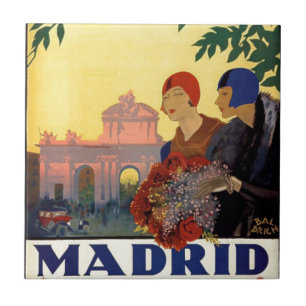 Madrid Temporada de Primavera - poster da arte do