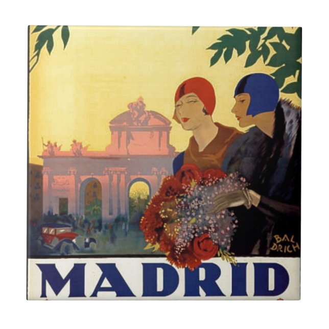 Madrid Temporada de Primavera - poster da arte do (Frente)