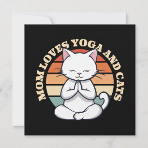 Mãe Ama Gatos e Yoga