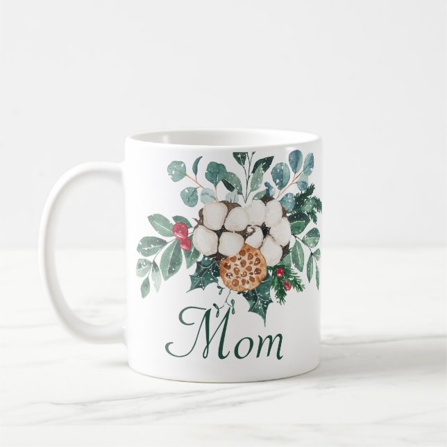 Mãe caneca de Natal (Esquerda)