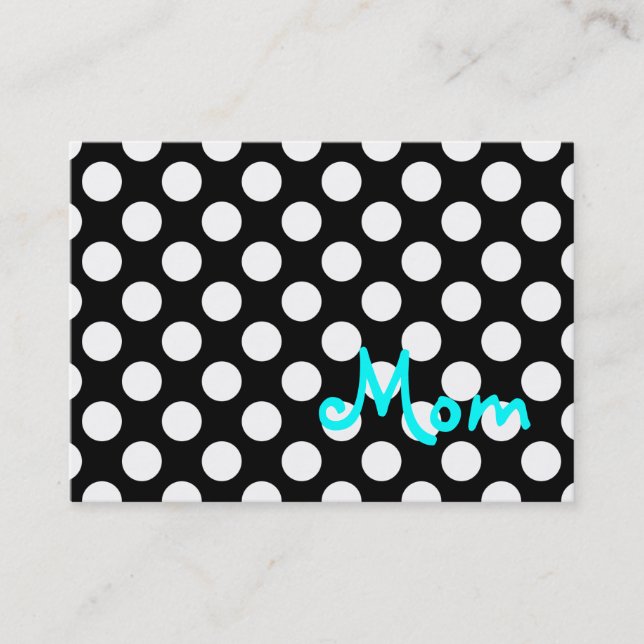 Mãe Cartão de visita (Frente)